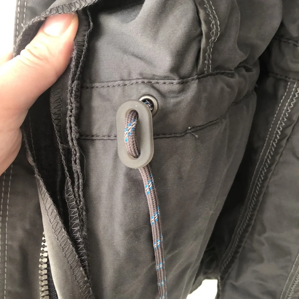 Kuhl Luna Gray Zipper and Button Up Jacket Size XS